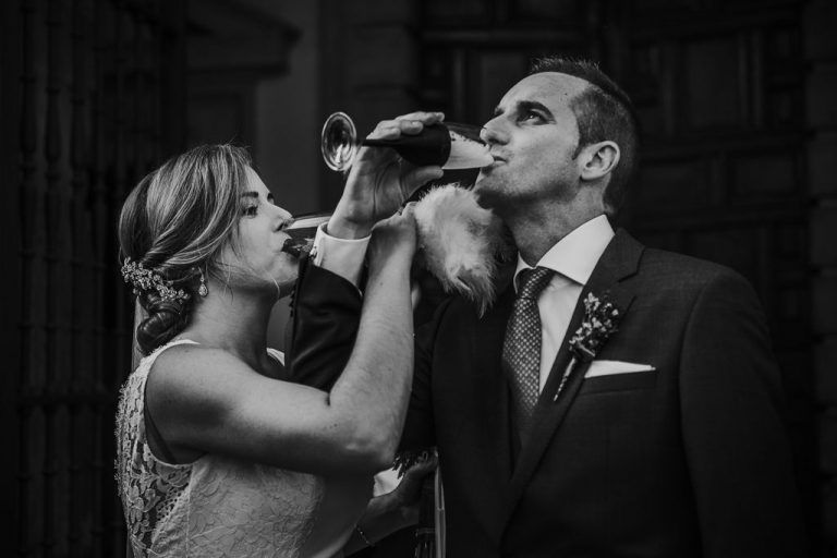 brindis de los novios