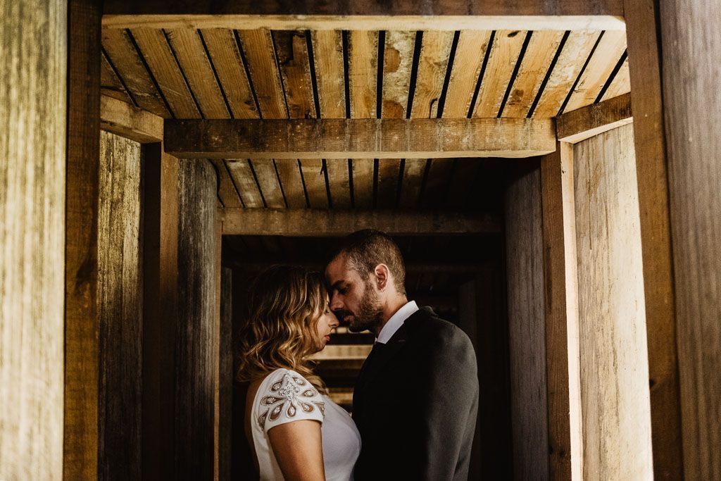 sesión de pareja de recién casados
