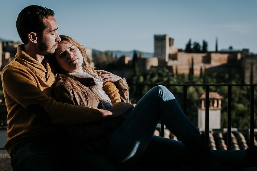 preboda en el mirador de la alhambra