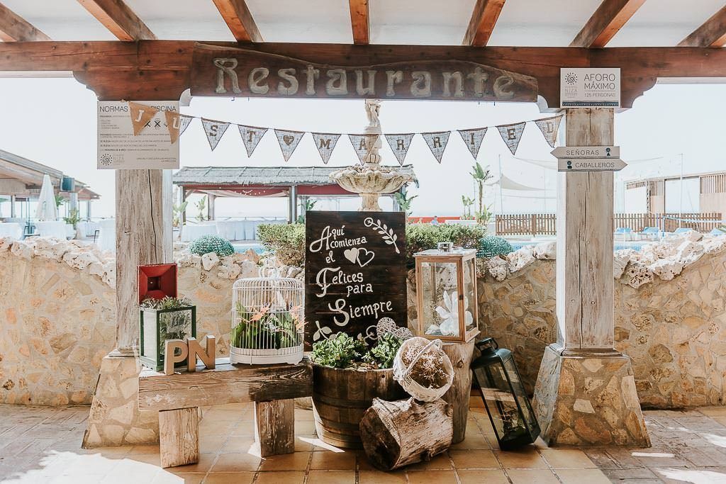 decoración de boda