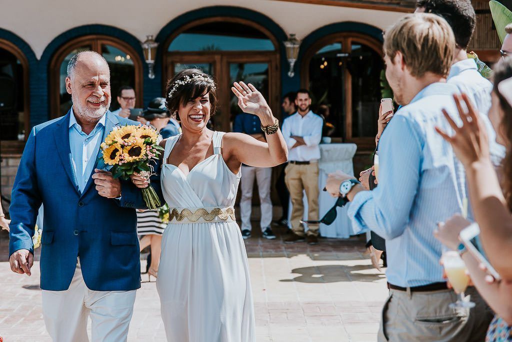 entrada de la novia