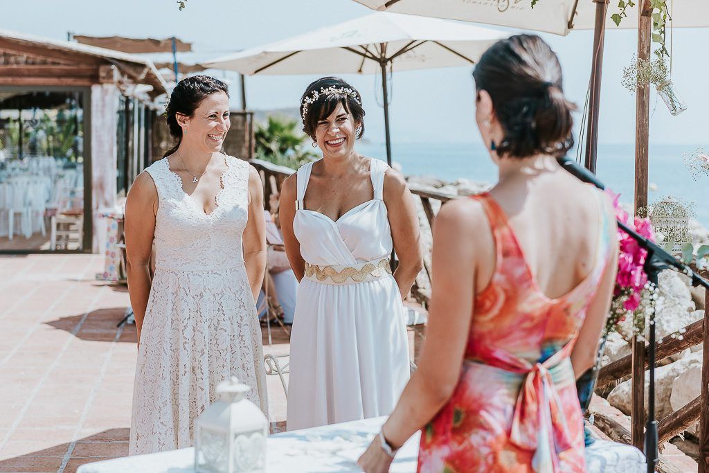 boda entre dos mujeres