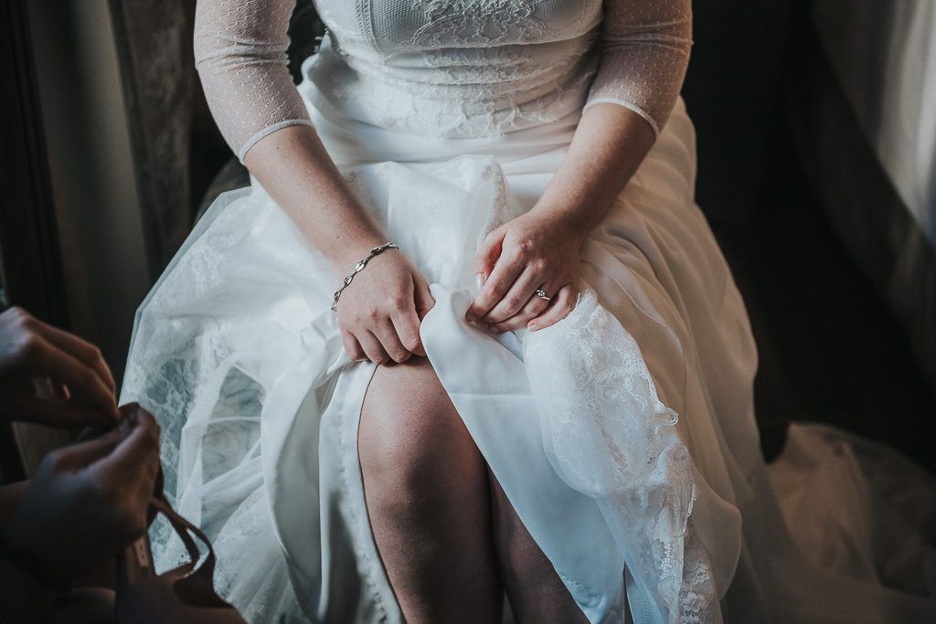 detalles vestido de novia