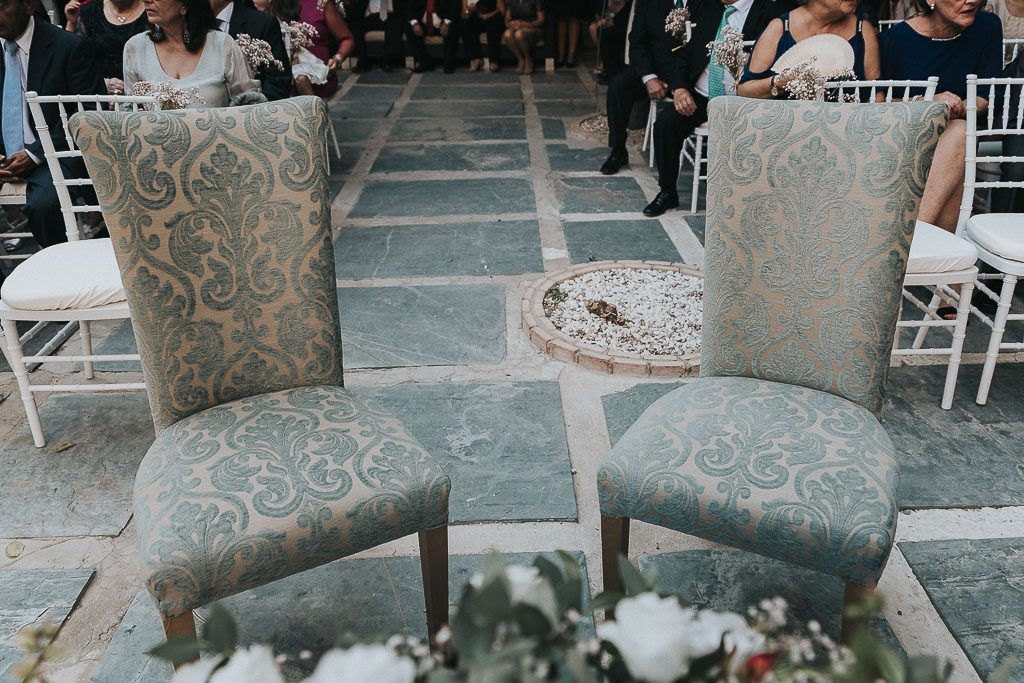 sillas boda civil