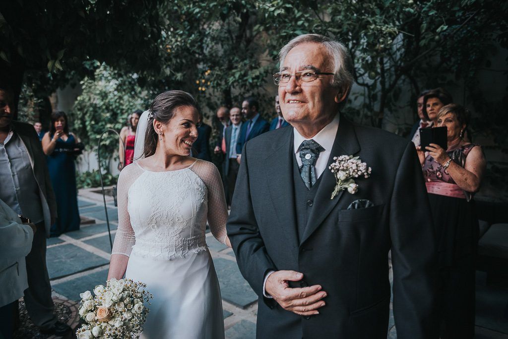 novia y padre
