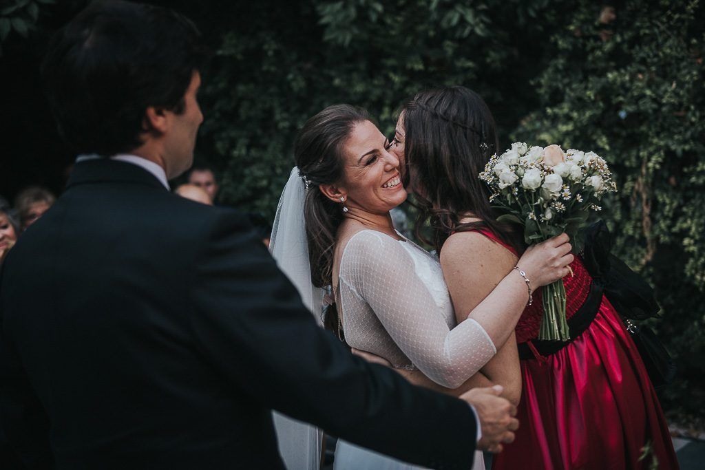 besos a la novia