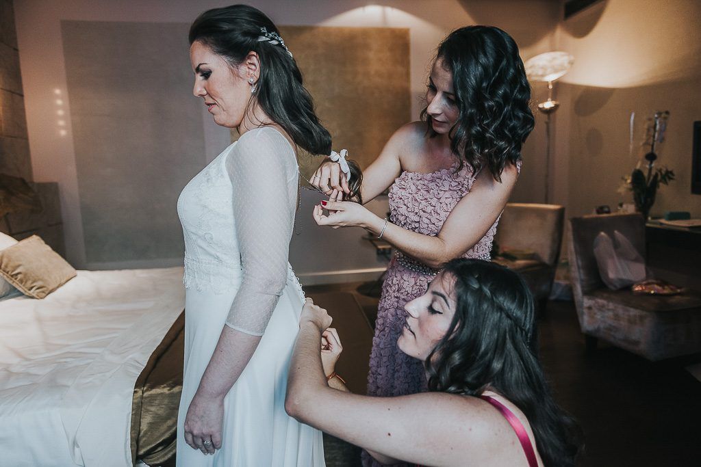 amigas con la novia
