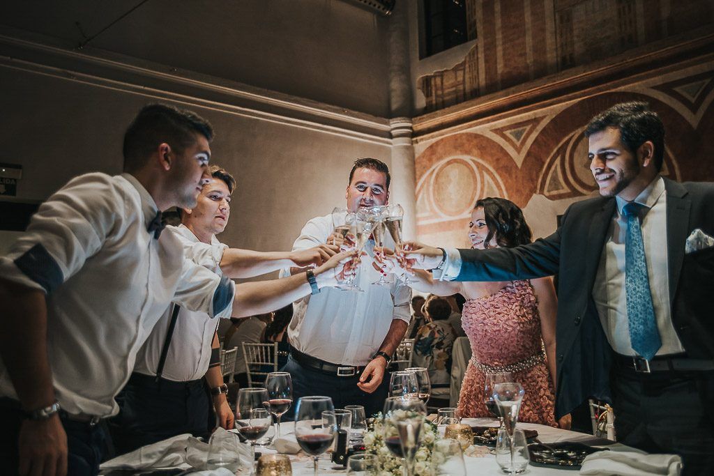 brindis en una boda