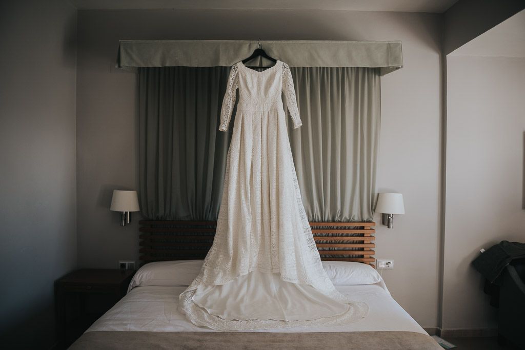 vestido de encaje novia