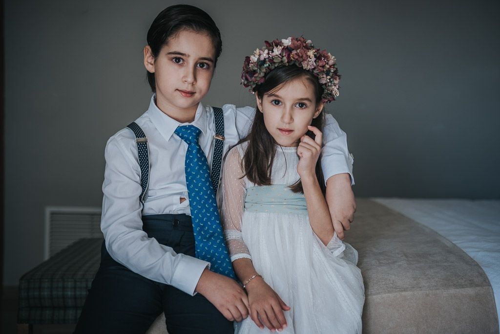 como deben ir vestidos los niños a una boda