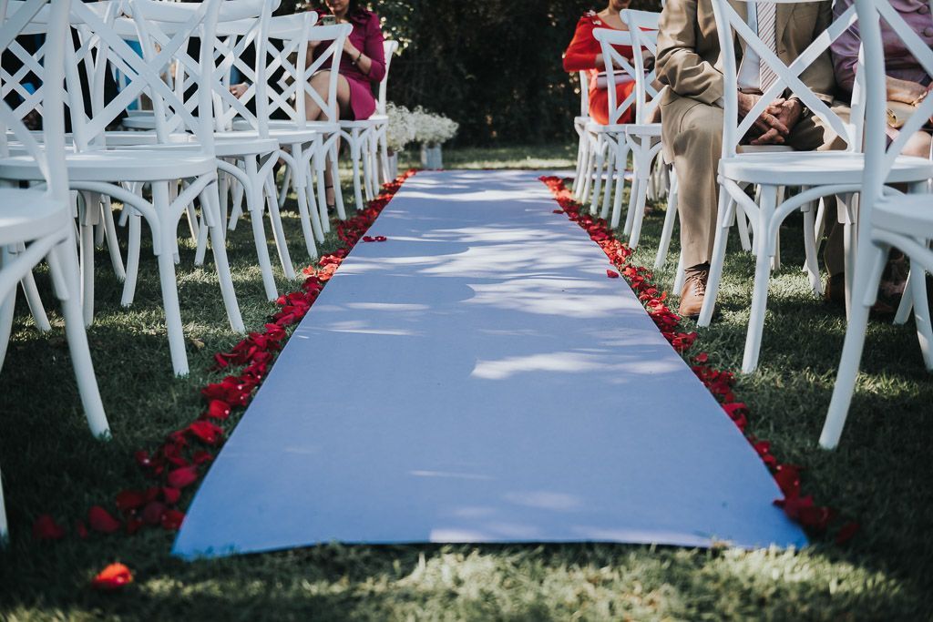 pasillo boda