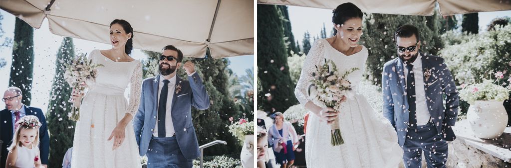 tirar arroz en una boda