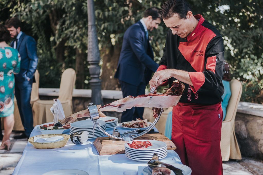 cortador de jamón boda