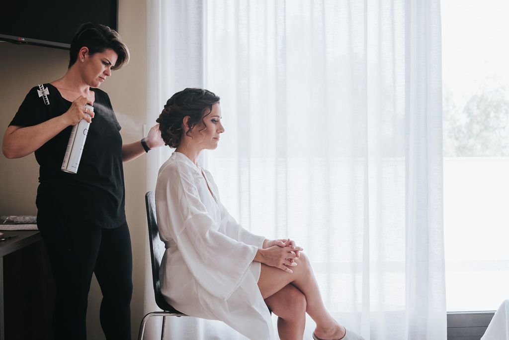 peluquería para novia