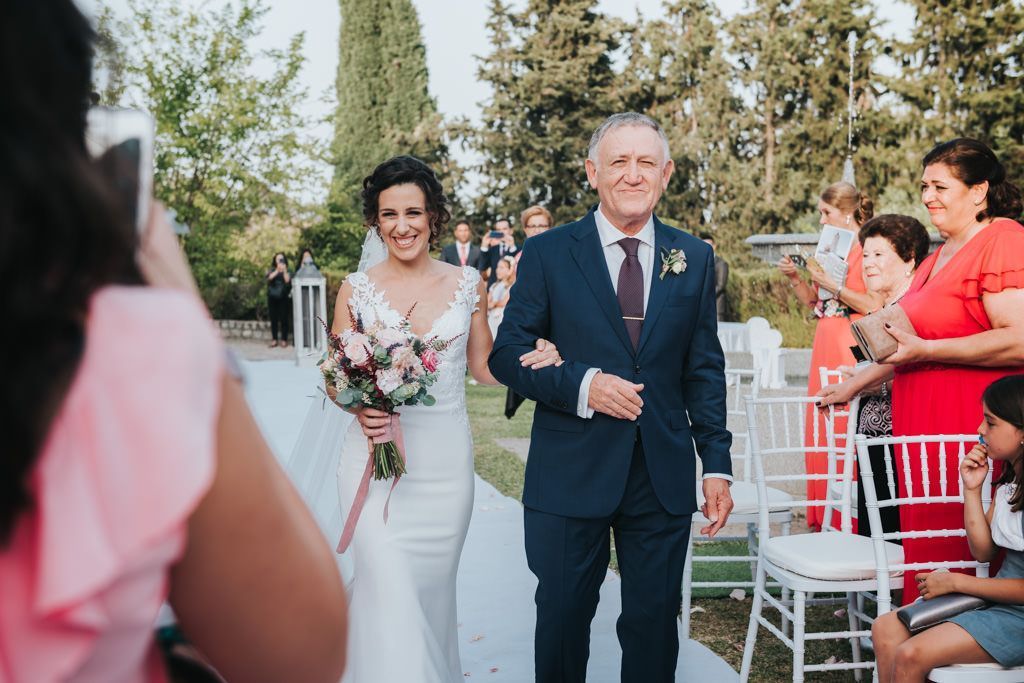 entrada de la novia